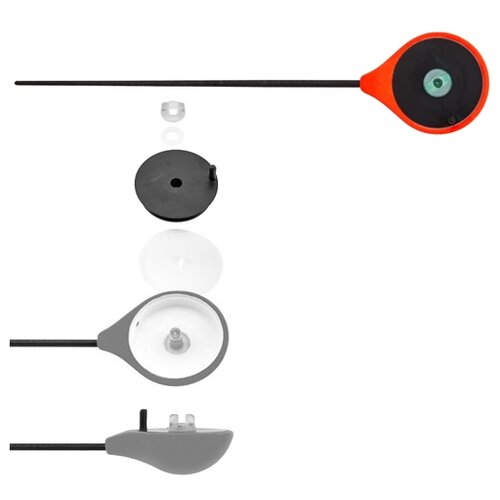 Для зимней рыбалки Salmo Handy Ice Rod (414-01), красный, 0.24 м для зимней рыбалки salmo ice ecorod 450 01 0 25 м