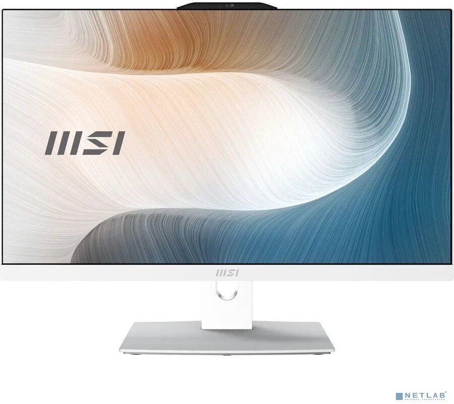 Моноблок MSI Modern AM242P 12M-216RU (MS-AE07) i5-1240P/16GB/512GB SSD/W11Pro WHITE (9S6-AE0712-216)