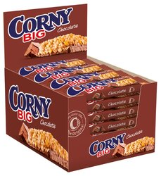 Злаковый батончик Corny Big Chocolate с шоколадом, 24 шт