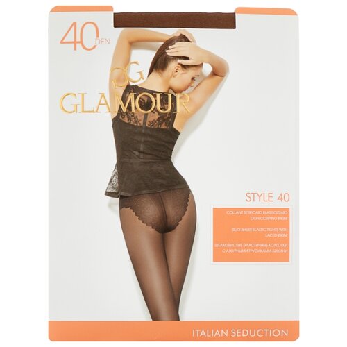 фото Колготки Glamour Style 40 den, размер 4-L, daino