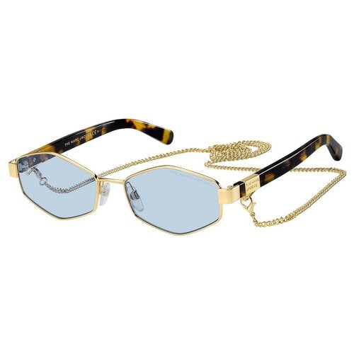 Солнцезащитные очки MARC JACOBS Marc Jacobs MARC 496/S 013 KU MARC 496/S 013 KU, золотой, голубой
