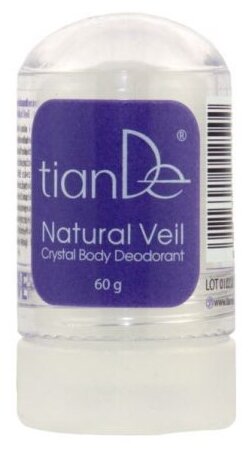 TianDe Дезодорант Natural Veil, кристалл (минерал), 60 г