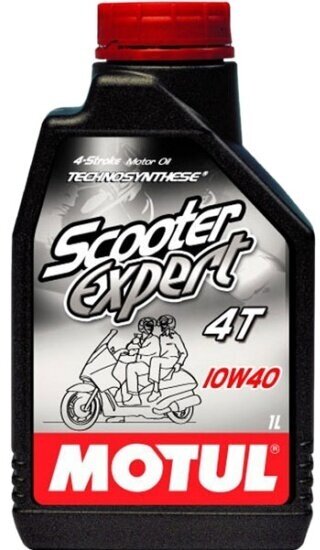 Моторное масло Motul Scooter Expert 4T 10W-40, полусинтетическое, 1 л (101257)