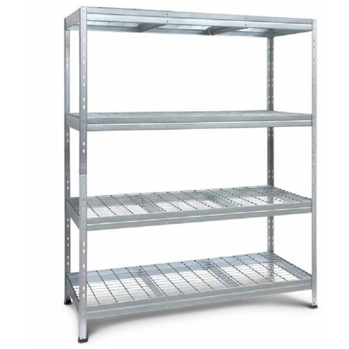 Стеллаж металлический AR Shelving Rivet Wire 1800x1500x600 мм 4 полки