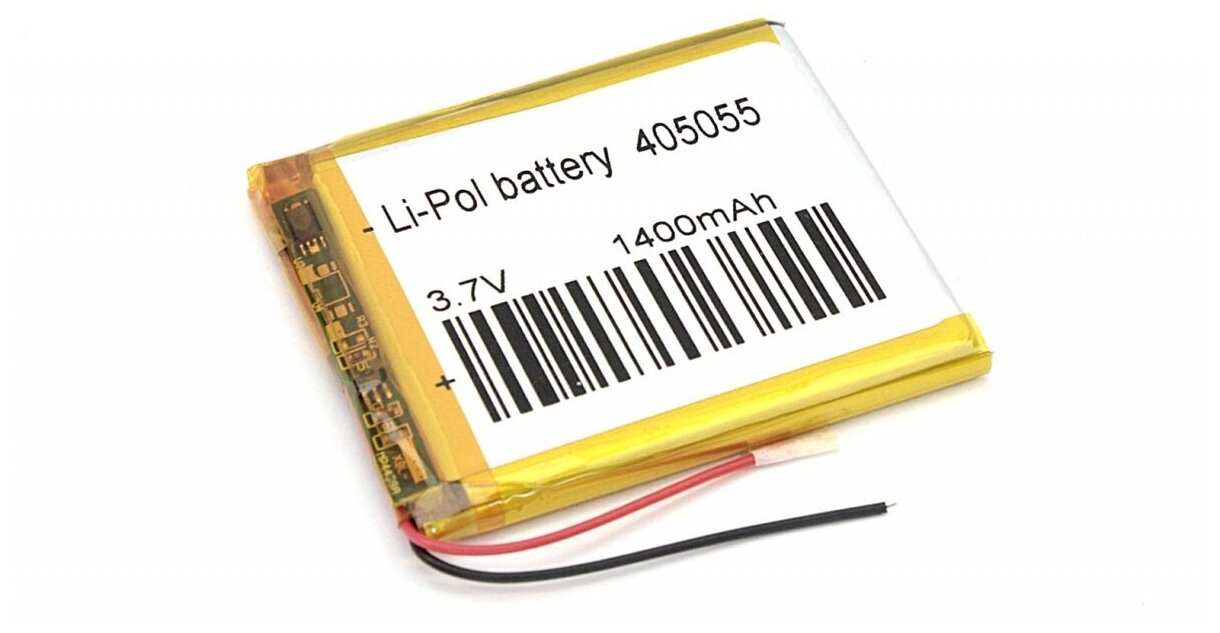 Аккумулятор Li-Pol (батарея) 4x50x52mm 2pin 3.7V/1000mAh