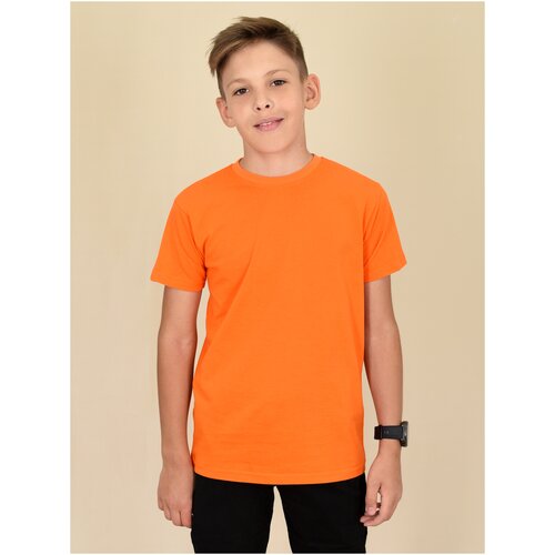 Футболка LIDЭКО, размер 56/110, оранжевый футболка lidэко размер 56 110 белый