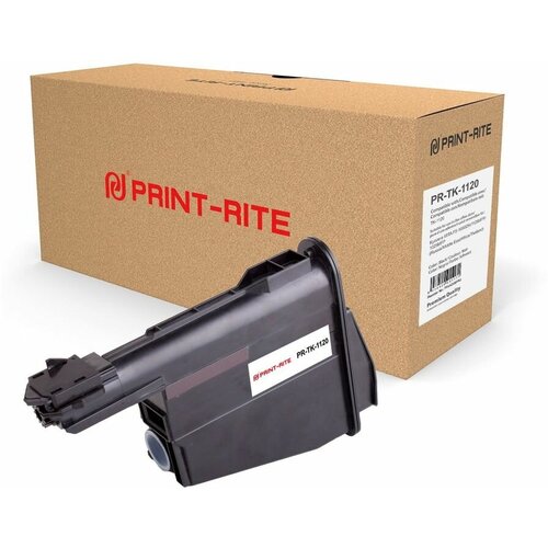 Картридж PRINT-RITE TFKAD6BPRJ, TK-1120, черный / PR-TK-1120 картридж для лазерного принтера print rite tfkamybprj pr tk 5280bk