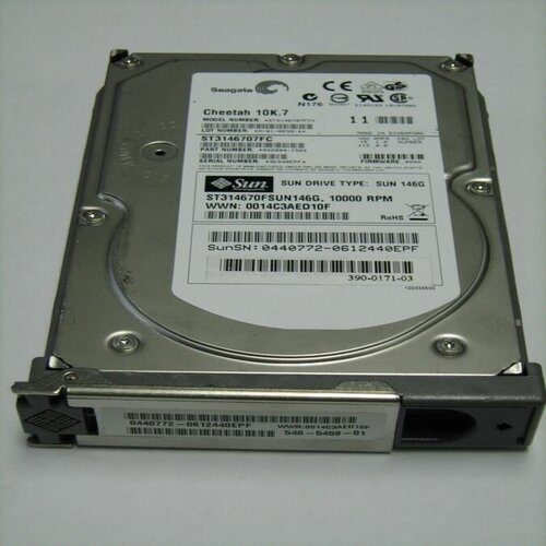 540-6450 HDD SUN 146Gb (U320/10000/8Mb) 80pin U320SCSI для сервера