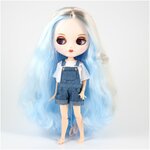 Кукла Блайз (Blythe) Голубые волосы - изображение