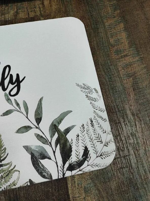 Диатомитовый каменный коврик для ванной и кухни 45х35 см. Коврик для сушки посуды — фото 1