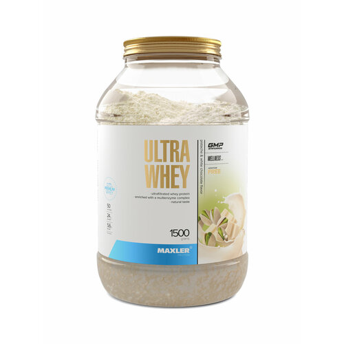Протеин Maxler Ultra Whey, 1500 гр., фисташка-белый шоколад