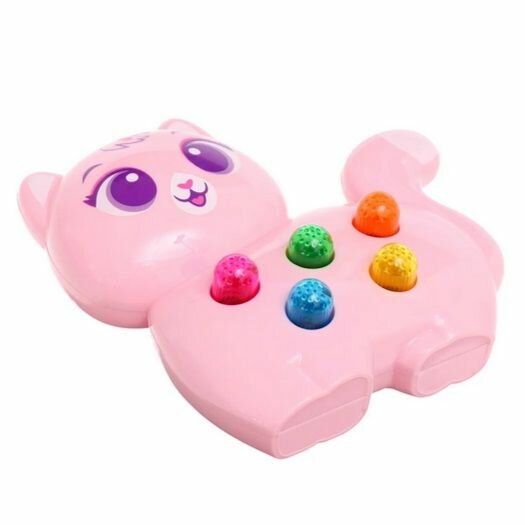 Музыкальная игрушка, Кошечка розовая, 1+ — фото 1