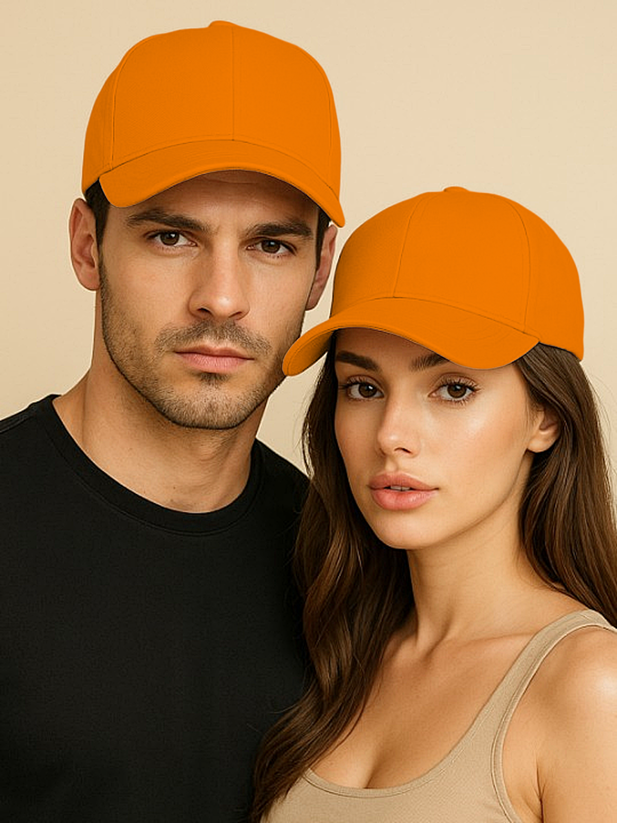 Бейсболка Us Basic для мужчин и женщин, размер 57, оранжевый — фото 1