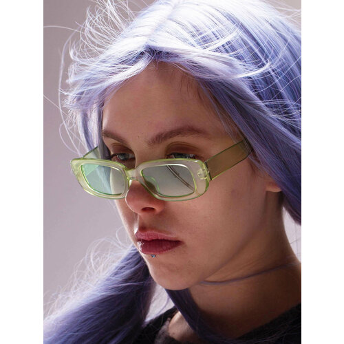 Солнцезащитные очки SHEIN голубой 640₽