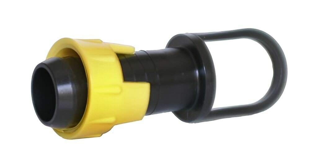 Заглушка для капельной ленты Irritec, 10 штук, черный, Италия