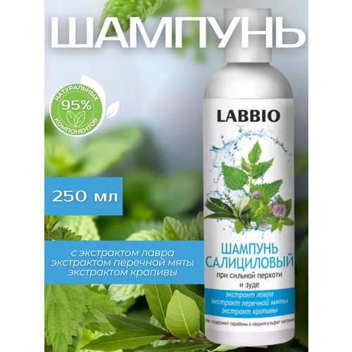 Шампунь сульсеновый LABBIO против перхоти с экстрактом лука 440₽