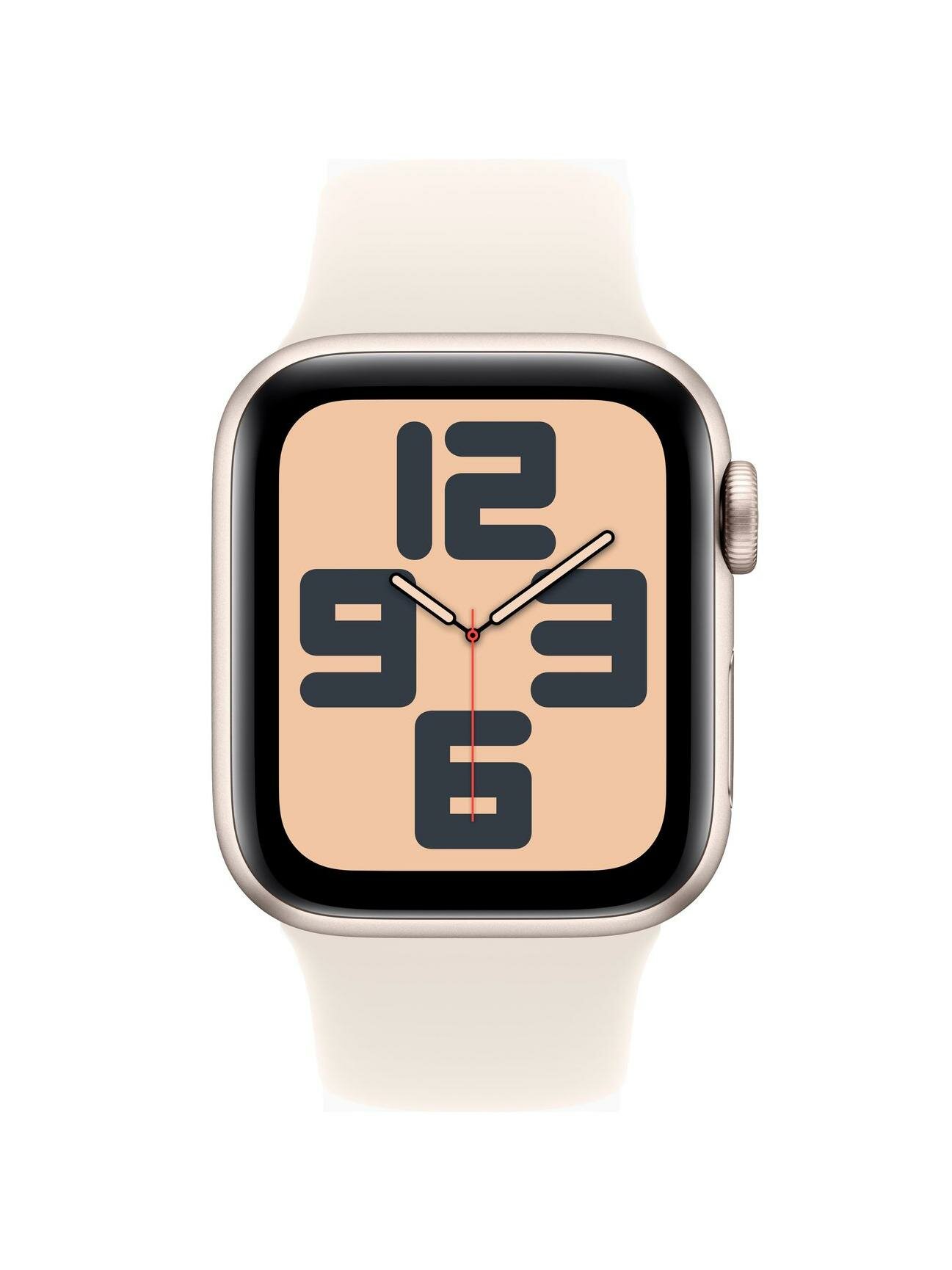 Смарт-часы Apple Watch SE 2024 44mm M/L Starlight (MXEV3) — фото 1