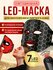 LED-маска, с пультом, омолаживающий эффект, силикон, для лица, черная