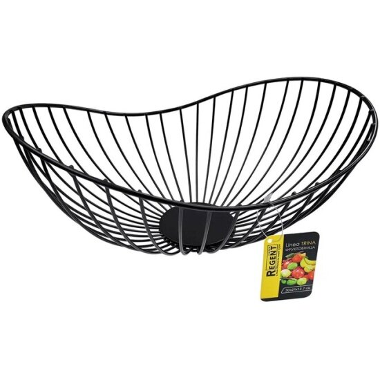 Фруктовница Regent Inox Linea TRINA 30х21х12.7 см крашеный стальной пруток (93-TR-01-26)