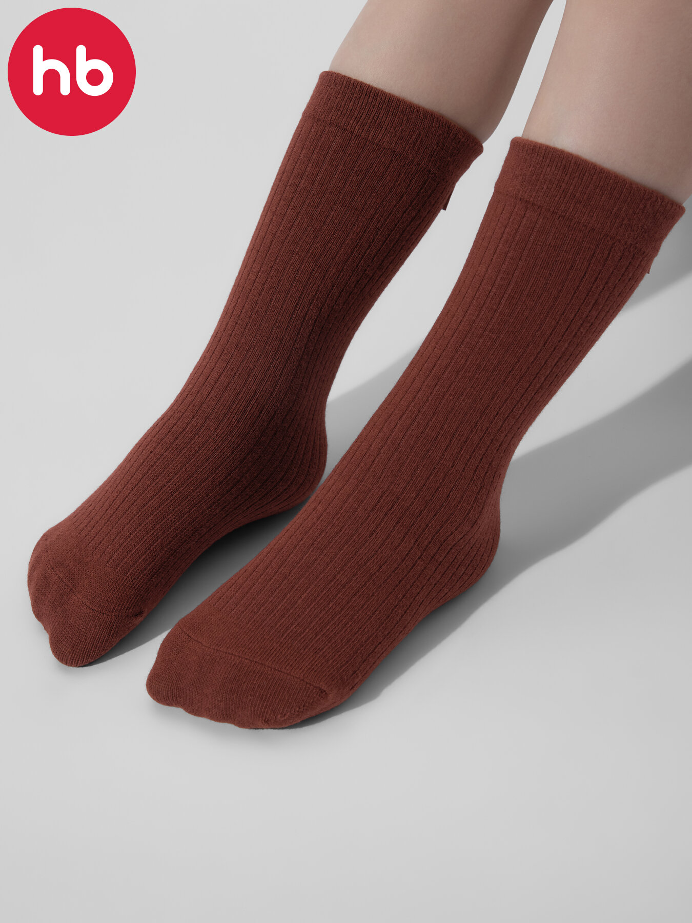 Носки Happy Baby размер 19 бордовый