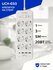 Сетевой фильтр с предохранителем HARPER UCH-650, 8 розеток, 3 USB...