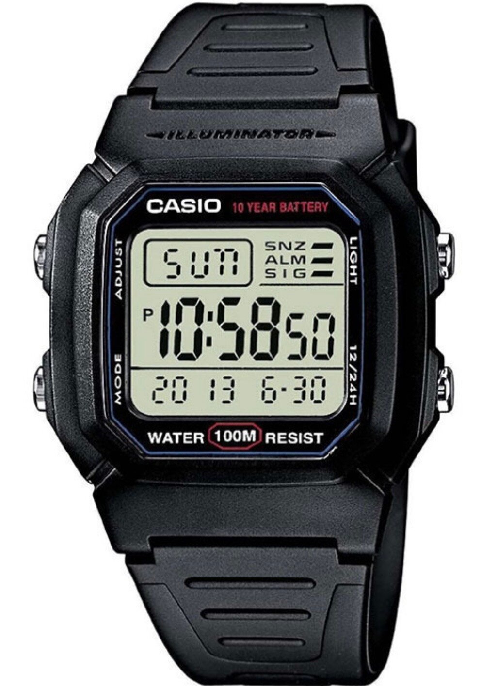 Наручные часы CASIO Collection, черный