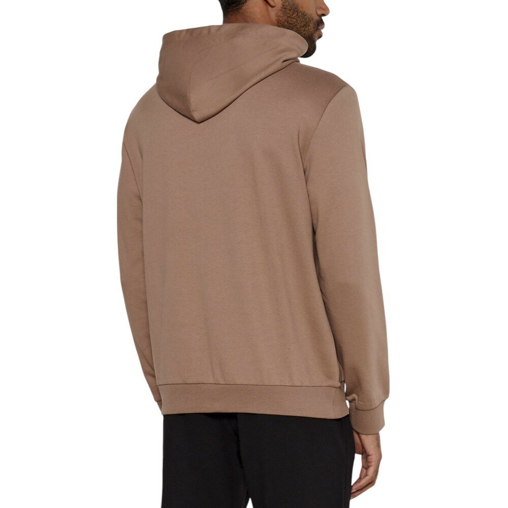 Худи EA7 EMPORIO ARMANI, размер XL, , коричневый — фото 1