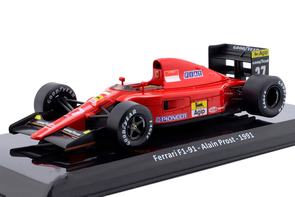 Модель коллекционная ALTAYA Ferrari F1 F1-91 №27 season 1991 alain prost