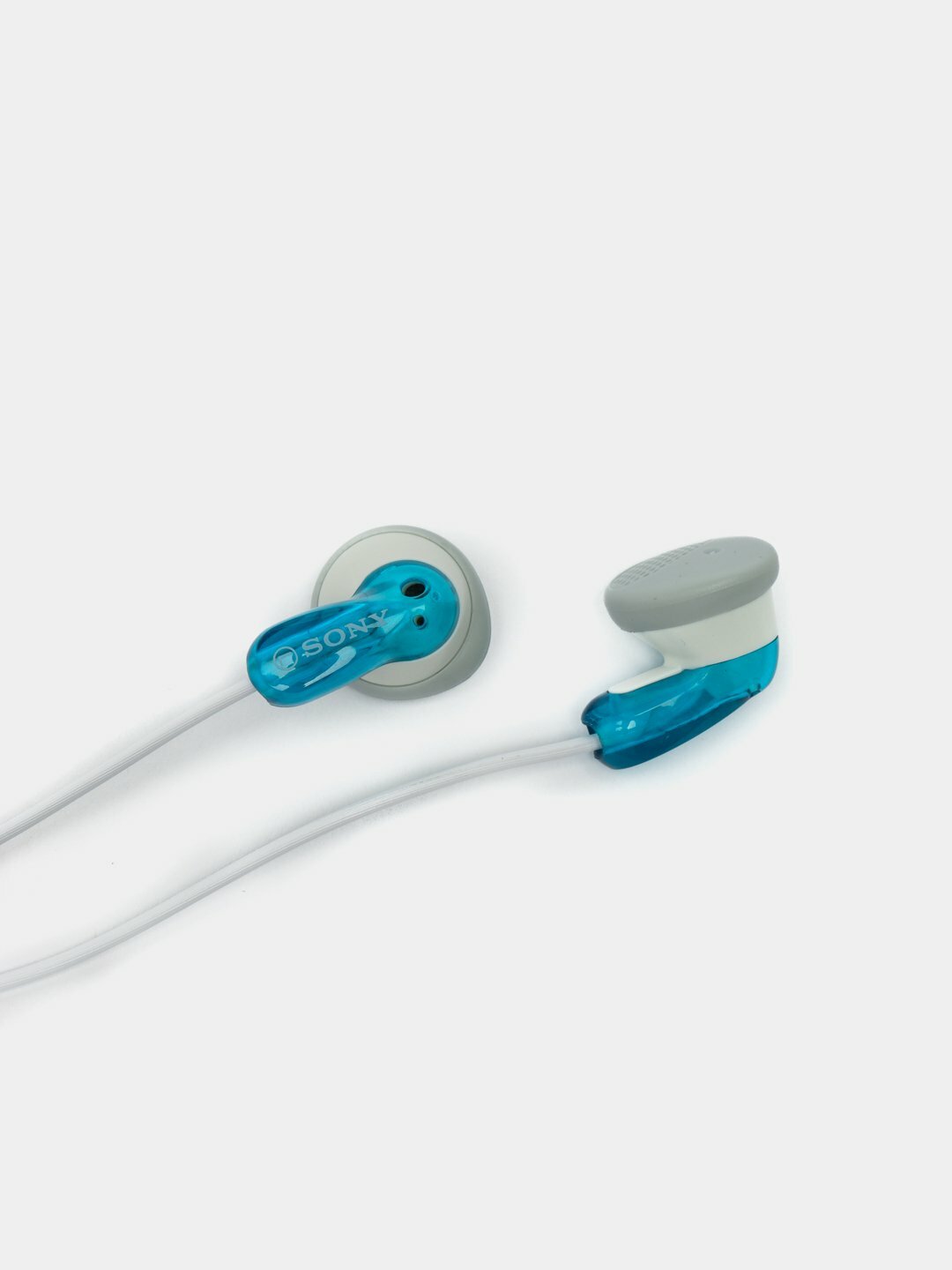 Наушники SONY MDR-E9LP, проводные, mini jack 3,5', Blue, без микрофона — фото 1