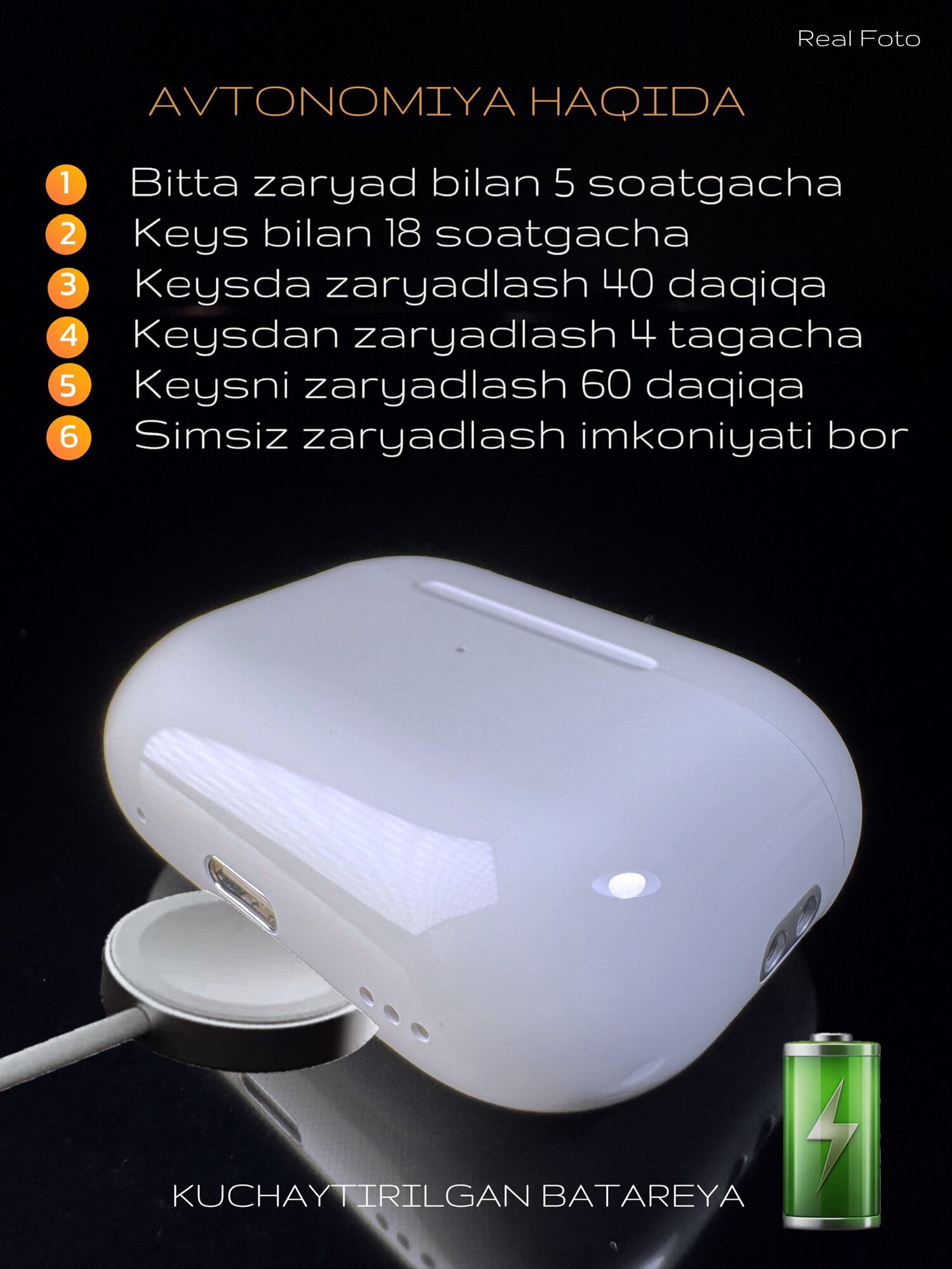 Наушники беспроводные, A Pods Pro 2, ANC, с шумоподавлением и чистым звуком, сенсорное управление — фото 1