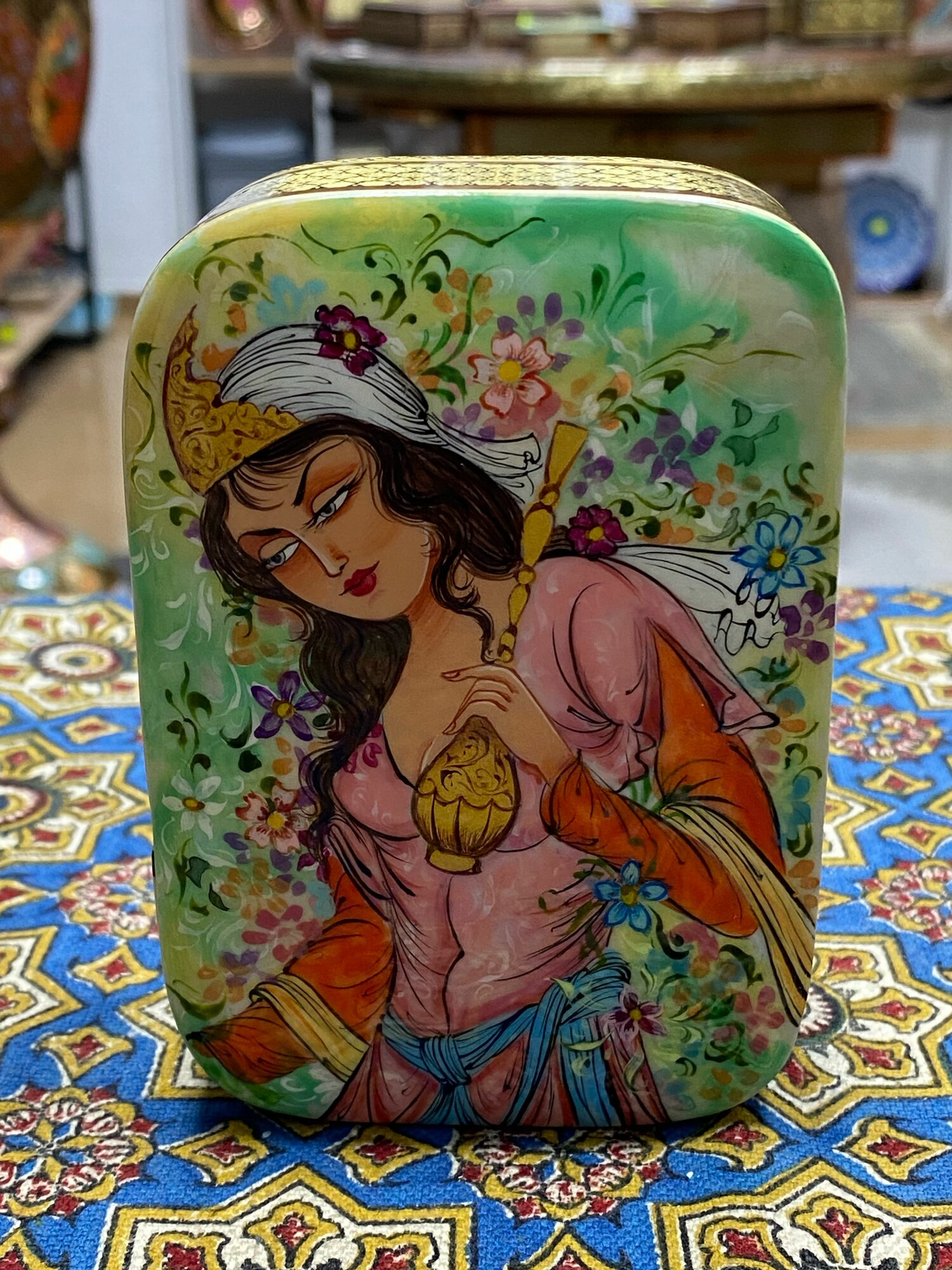 Чехол-Футляр для игральных карт Иран Ручная Работа