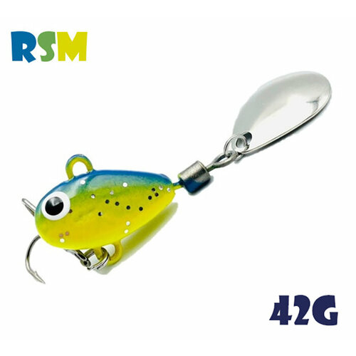 Блесна Тейл-Спиннер для рыбалки Uf-Studio Hurricane 42g #RSM