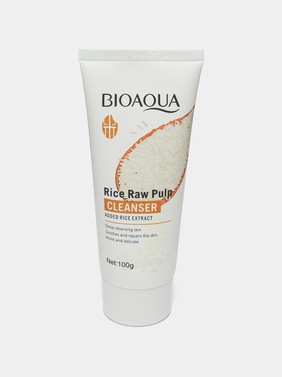 Пенка для умывания с экстрактом риса Rice Raw Pulp Cleanser — фото 1