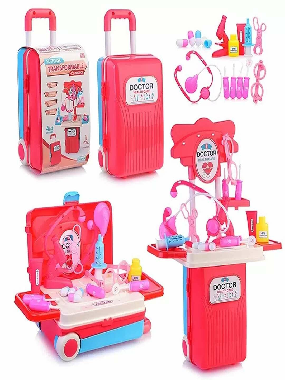 Чемодан набор доктора для детей, Набор доктора в чемодане для детей. — фото 1