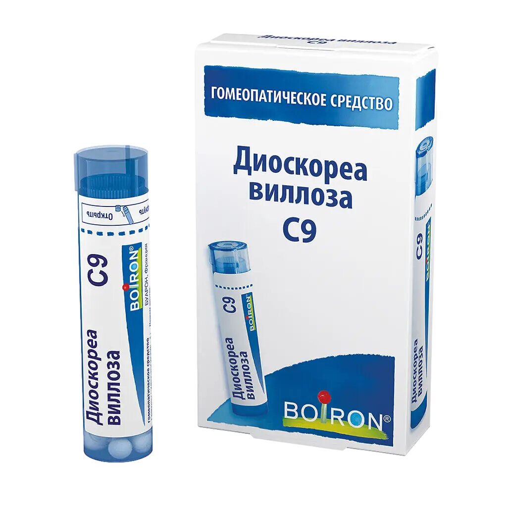 Диоскореа виллоза C9 гранулы гомеопатические 4 г 1 шт