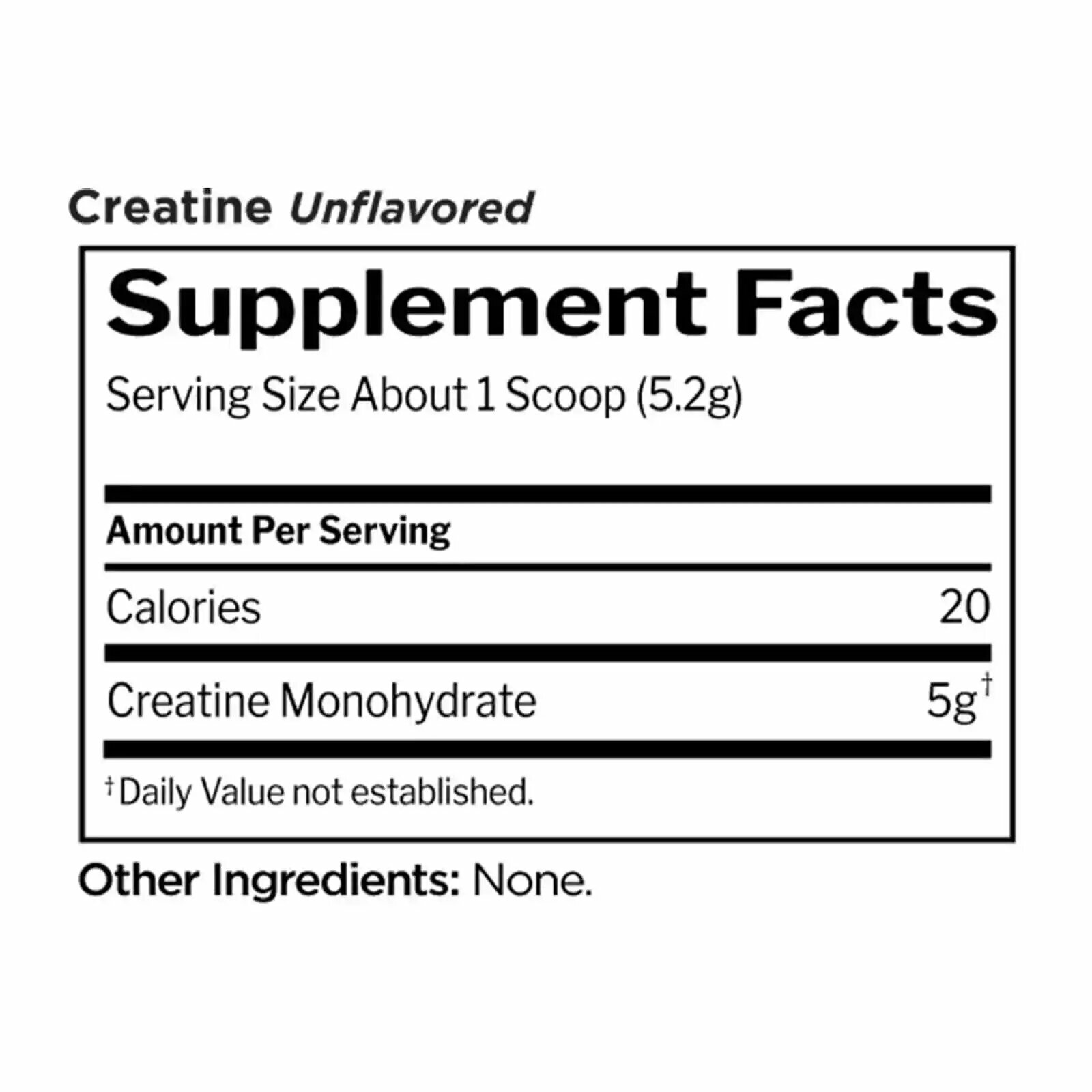Rule One Creatine Monohydrate 150g, порошок, чистый, 100%, без добавок, 5 г в порции, 150г — фото 1