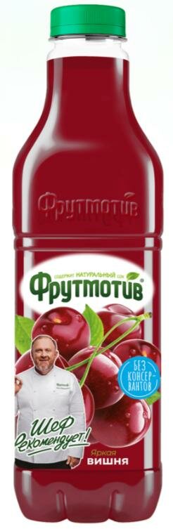 Напиток Фрутмотив вишня ПЭТ 0,5л росинка 4601025111724 | цена за 1 шт