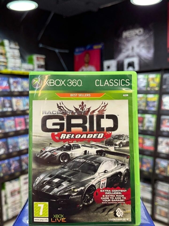Игра Race Driver: GRID Reloaded (Xbox 360) (Box)