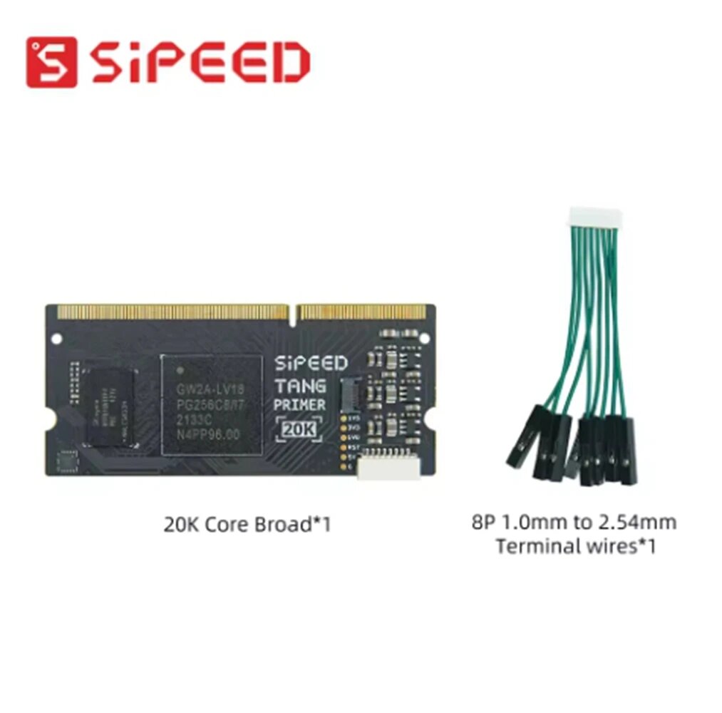 Sipeed Tang Primer 20K GOWIN GW2A FPGA GoAI Основная плата Минимальная системная основная плата FPGA, 20K Core Board