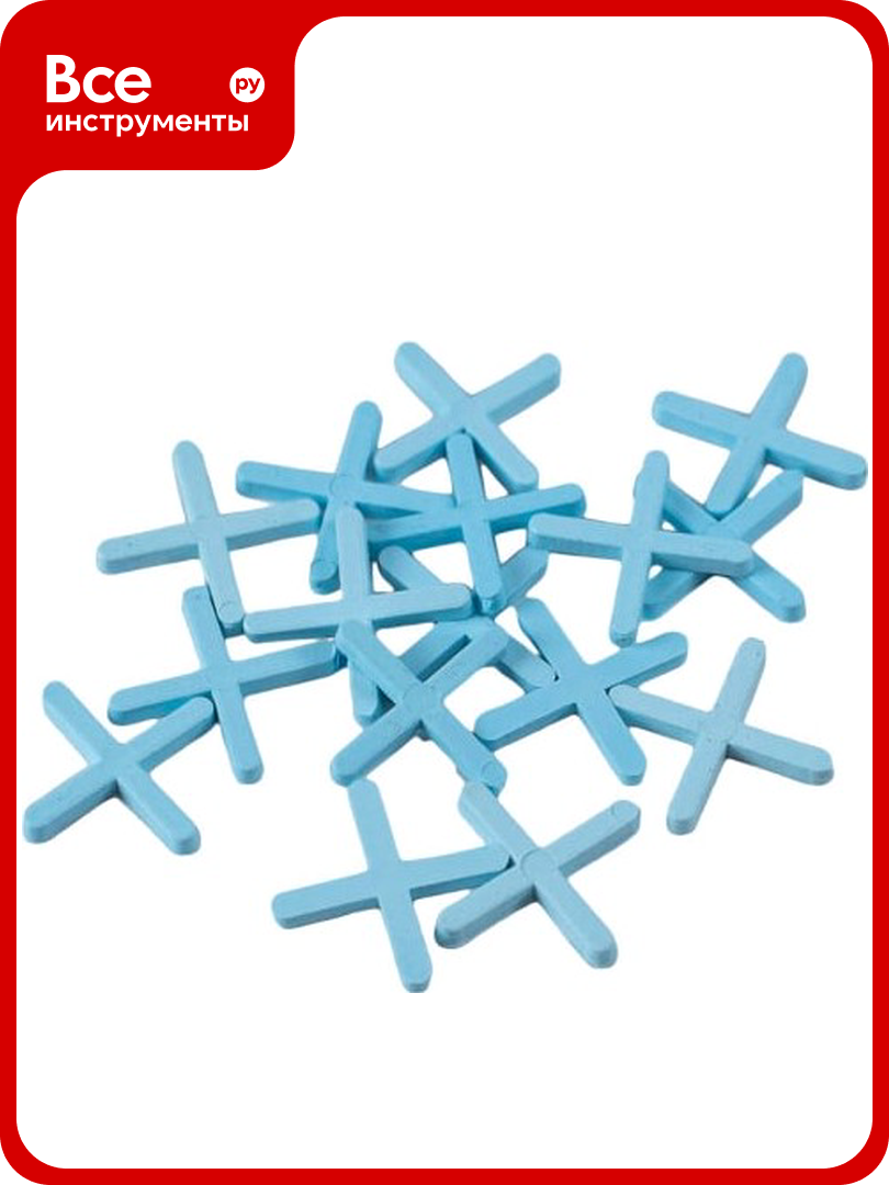 Крестики 2.5 мм 200 шт EKOTOOLS 3024925