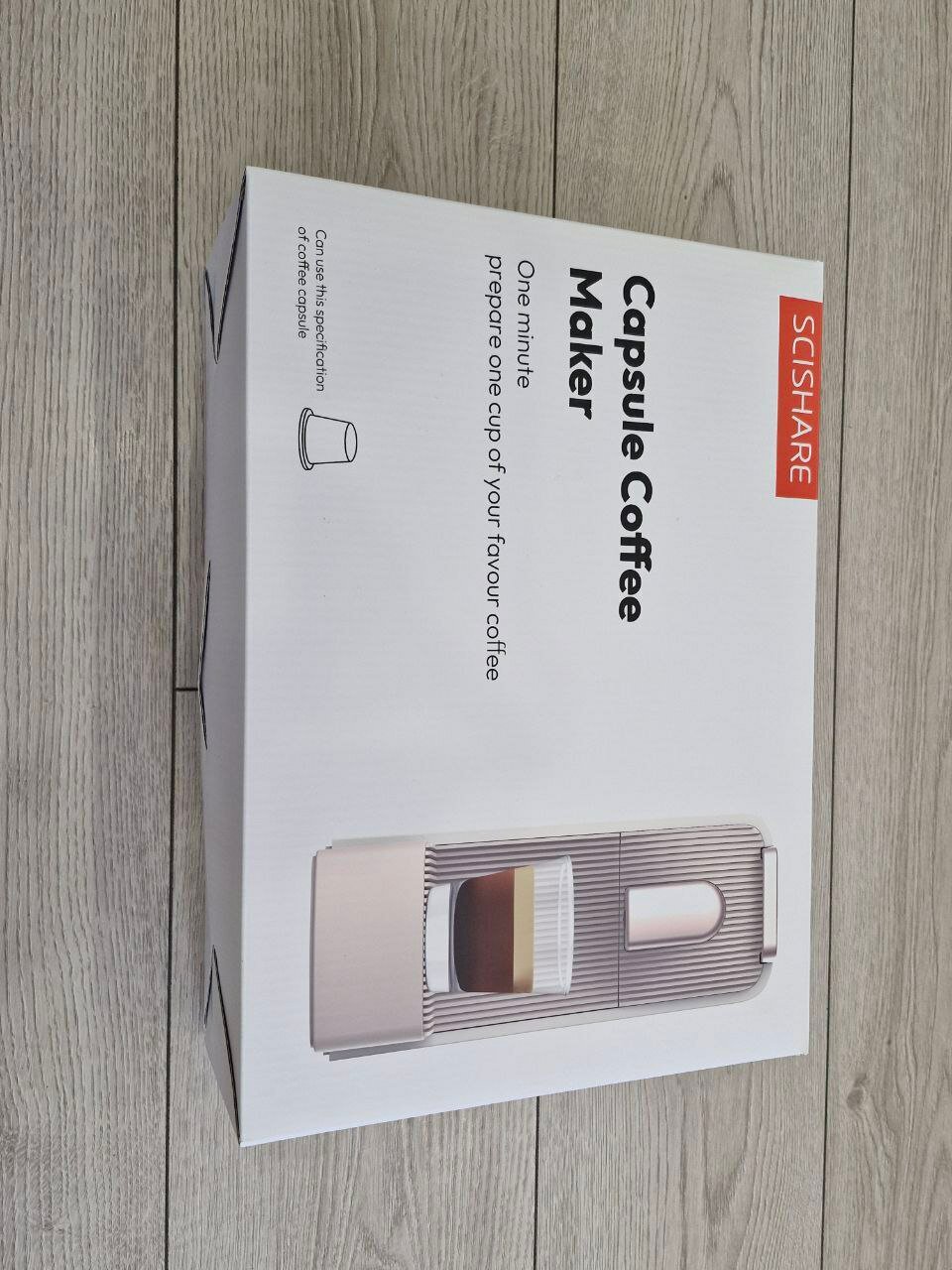 Кофемашина капсульная Xiaomi Scishare Capsule Coffee Machine S1109 Золотой 0000 — фото 1