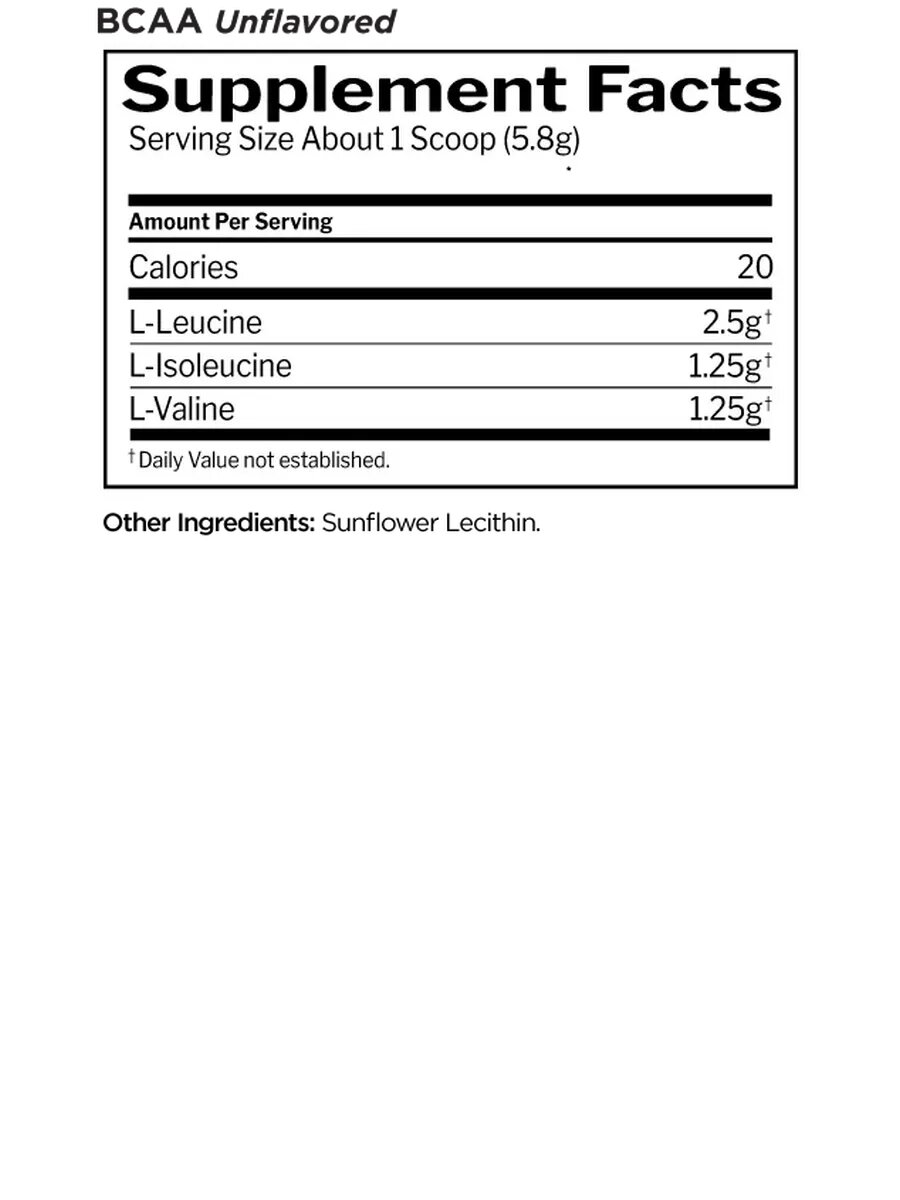 Аминокислоты комплекс Rule One BCAA 405 г, неароматизированные, для роста мышц и восстановления — фото 1