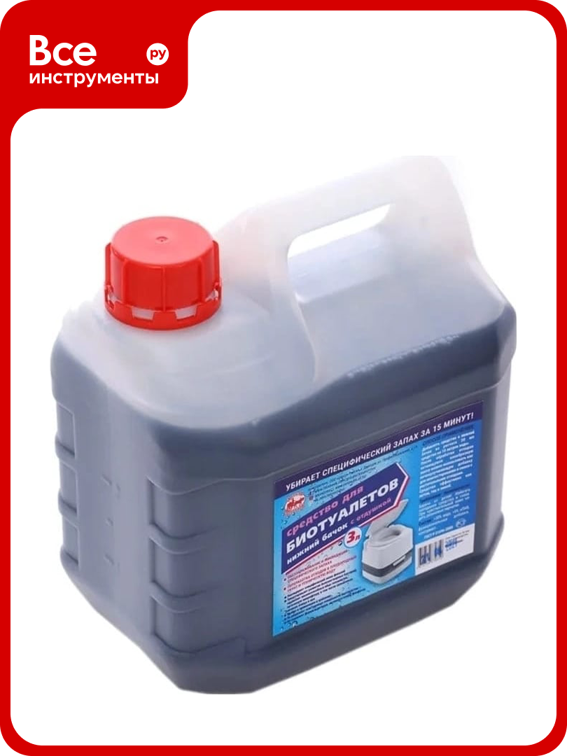 Средство для биотуалетов 3 л нижний бачок с отдушкой Артель Золотарь 3010203