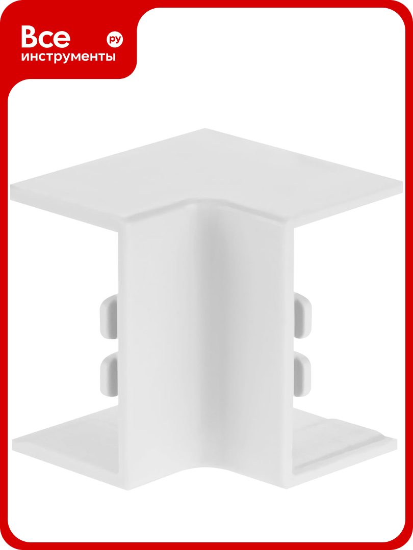 Внутренний угол TDM ELECTRIC КМВ белый 25х16 упаковка 4 шт SQ0411-0073