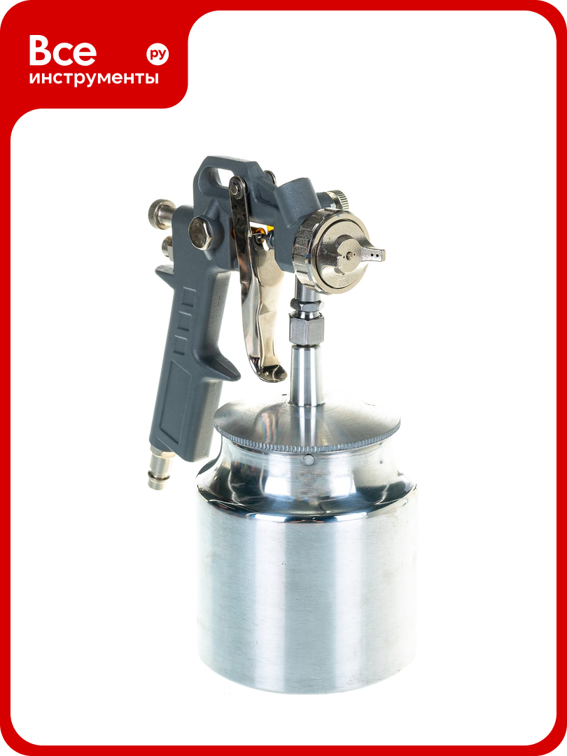 Краскораспылитель с нижним бачком Pegas pneumatic 2 мм 2705