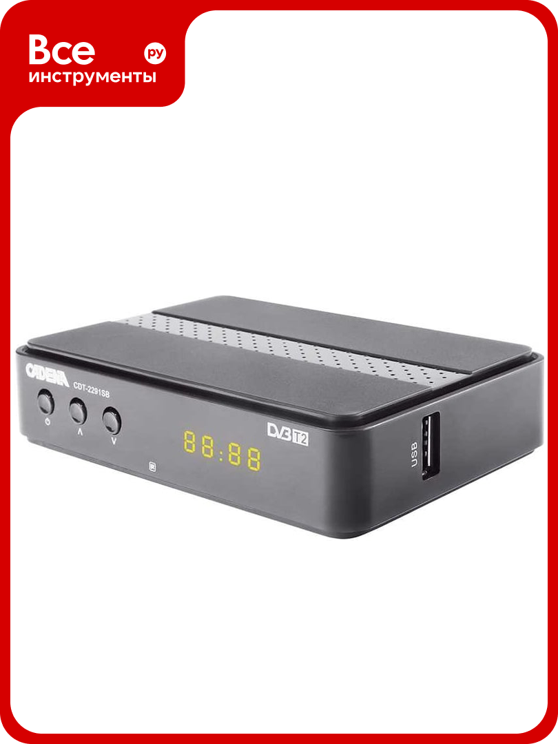 Цифровой эфирный приемник CADENA CDT-2291SB