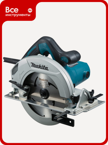 Изображение товара Дисковая пила Makita для пильных операций в дереве, диск 185 мм, встроенный патрубок для пылесоса