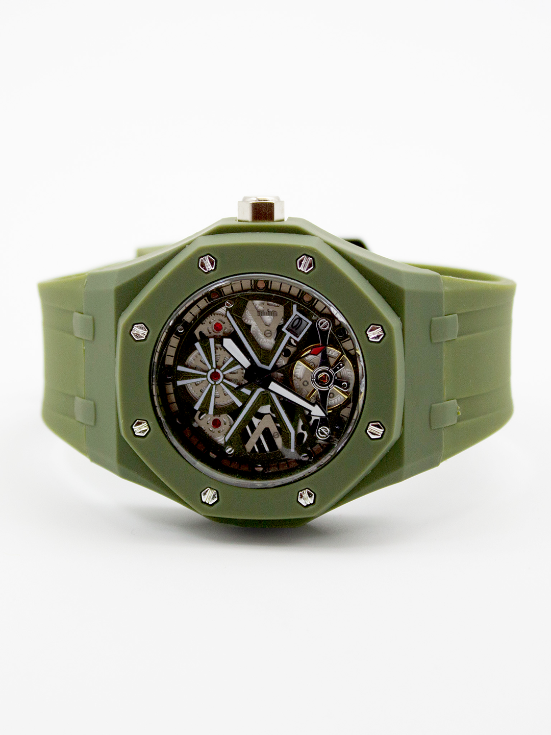 Наручные часы Richard Mille Casual, зеленый,