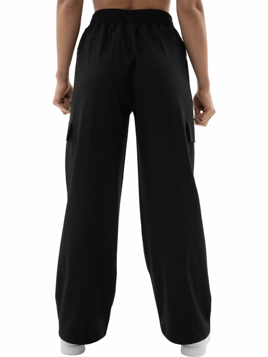 Брюки спортивные RANK Woven Wide Pants, размер S, черный — фото 1