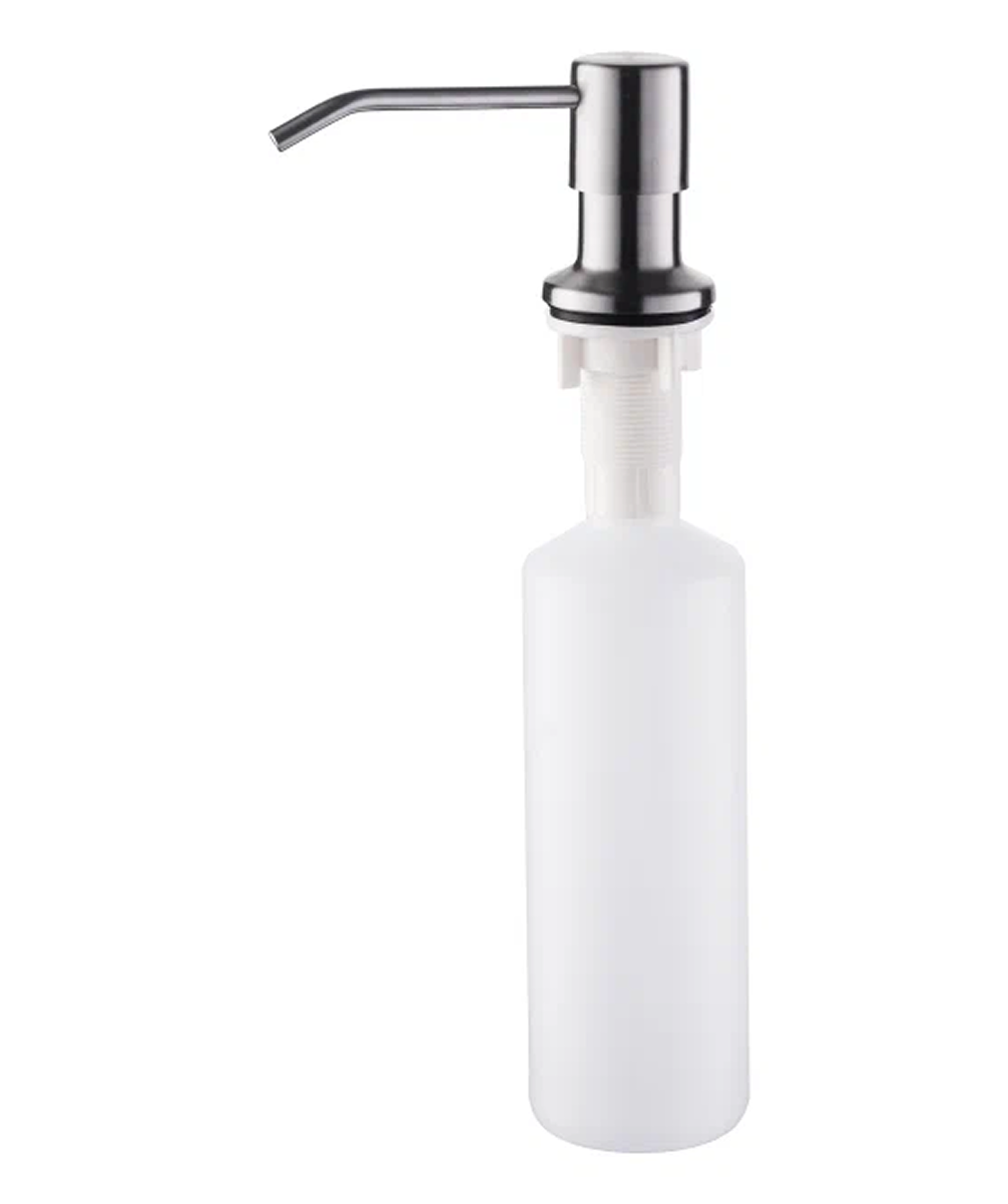 Врезной дозатор для жидкого мыла Ledeme L405-2 (сатин) 400мл.